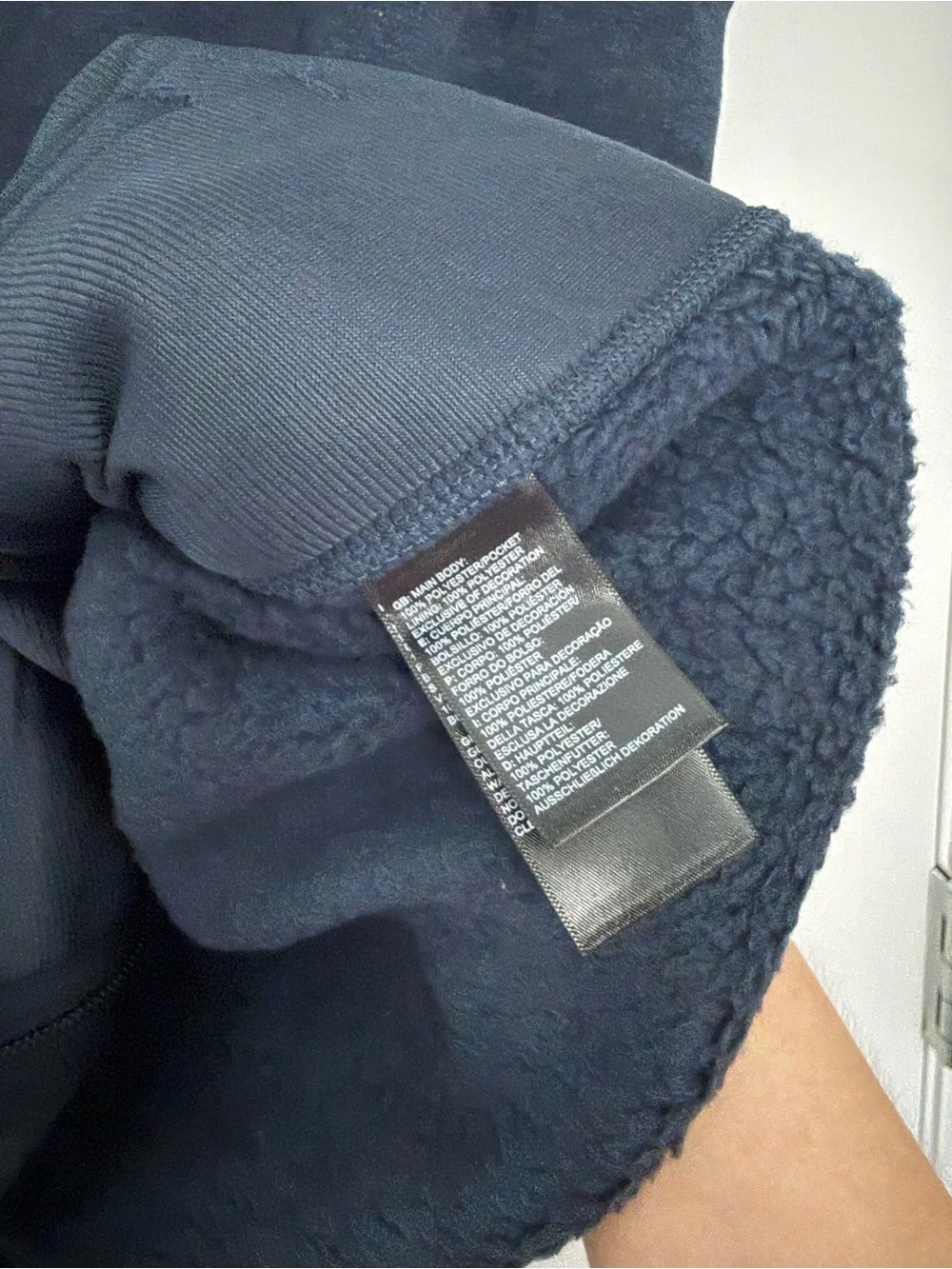 The North Face Sweater Fleece Vest Pepsi Men’s XL Navy